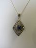 925 Sterling Silver Freshwater Pearl  Pendant Necklace 4 gm   18 "   Alluregem S1269