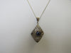 925 Sterling Silver Freshwater Pearl  Pendant Necklace 4 gm   18 "   Alluregem S1269