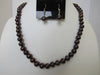 925 GENUINE FRESHWATER BLUEBERRY PEARL NECKLACE SET 80 gm, 12 mm  20 "  ALLUREGEM S1270