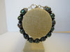 GENUINE AMBER & PEARL BRACELET MULTI-COLOR 27 gm  6-10 mm 8 " ALLUREGEM  S1283