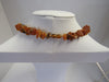 BALTIC AMBER NECKLACE CHIPS RAW GRADUATED, HONEY 48  gm 24 " ALLUREGEM S1285