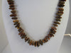 BALTIC AMBER NECKLACE CHIPS RAW GRADUATED  42  gm 23 " ALLUREGEM S1286