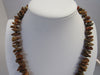 BALTIC AMBER NECKLACE CHIPS RAW GRADUATED  42  gm 23 " ALLUREGEM S1286