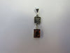 Genuine Baltic Amber Pendant, 925 Sterling Silver ALLUREGEM S1314