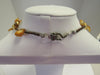 925 STERLING SILVER & GOLDEN FRESHWATER PEARL NECKLACE SET 56 gm 19" ALLUREGEM S1325