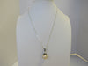 925 STERLING SILVER GENUINE FRESHWATER PEARL PENDANT NECKLACE 7.5 gm 20 " ALLUREGEM S1328