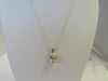 925 STERLING SILVER GENUINE FRESHWATER PEARL PENDANT NECKLACE 9.3 gm 20 " ALLUREGEM S1329