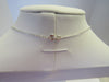 925 STERLING SILVER GENUINE FRESHWATER PEARL PENDANT NECKLACE 9.3 gm 20 " ALLUREGEM S1329