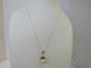 925 STERLING SILVER GENUINE FRESHWATER PEARL PENDANT NECKLACE 9 gm 20 " ALLUREGEM S1330
