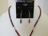 925 STERLING SILVER FRESHWATER PEARL & TURQUOISE PENDANT NECKLACE SET 24 gm ALLUREGEM 17.5 " S1336