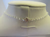 925 STERLING SILVER GENUINE FRESHWATER PEARL PENDANT NECKLACE PINK 8 gm 20 " ALLUREGEM S1338
