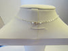 925 STERLING SILVER GENUINE FRESHWATER PEARL PENDANT NECKLACE PINK 7.5 gm 20 " ALLUREGEM S1339