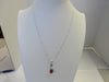 BALTIC AMBER PENDANT NECKLACE, 925 Sterling Silver HONEY 3.2 gm  20"  ALLUREGEM S1345