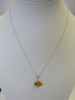 BALTIC AMBER PENDANT NECKLACE, 925 Sterling Silver 20"  ALLUREGEM S1349