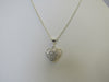 925 STERLING SILVER PENDANT NECKLACE, 3.56 gm, 17 x 15 mm 18 " ALLUREGEM S1351