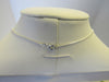 BALTIC AMBER PENDANT NECKLACE, 925 Sterling Silver HONEY 5 gm  20"  ALLUREGEM S1353