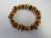 BALTIC AMBER CHIP STRETCH BRACELET MULTI-COLOR 17 gm 8 " ALLUREGEM S1368