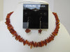 BALTIC AMBER NECKLACE & BRACELET SET, 925 Sterling Silvers, Polished Chips 18 " ALLUREGEM S1374