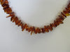 BALTIC AMBER NECKLACE & BRACELET SET, 925 Sterling Silvers, Polished Chips 18 " ALLUREGEM S1374