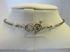 925 STERLING SILVER  ABALONE SHELL PENDANT NECKLACE 41.2 gm  17.5 " ALLUREGEM S1396