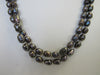 GENUINE FRESHWATER  SILVER-COLOR PEARL NECKLACE 87  gm 46"  ALLUREGEM S1564