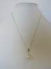 925 Sterling Silver Freshwater Pearl Pendant Necklace 5 gm 11 mm 16 " Alluregem S1716