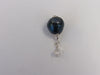 925 Sterling Silver Freshwater Pearl Pendant BLUEBERRY, 10 mm, 2 gm Alluregem S1790