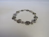 925 Sterling Silver BRACELET 5 gm, 6.5 "Alluregem S1791