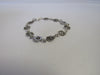 925 Sterling Silver BRACELET 5 gm, 6.5 "Alluregem S1791