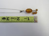 Baltic Amber Pendant Necklace, 925 Sterling Silver 18" ALLUREGEM  S1812