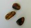 BALTIC AMBER PENDANT SMALL BROWN, PRICE IS FOR 3 ITEMS 7.16 gm ALLUREGEM S1875