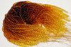 Baltic Amber Beads Strand, 6mm Round Ombre, Loose Beads 16" Alluregem E2317