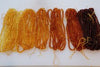 Baltic Amber Beads, Natural Amber, 9mm Loose Beads Drilled Lemon to Cherry Alluregem E3049