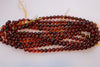Natural Baltic Amber Beads, 50 Pieces, 8mm Round Lemon to Cherry 16" Alluregem E2826