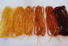Baltic Amber Beads, Natural Amber, 9mm Loose Beads Drilled Lemon to Cherry Alluregem E3049