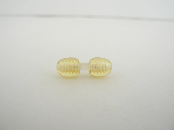 Screw Clasp for Amber Necklaces, 10 Pieces  Lemon S1180