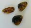 BALTIC AMBER PENDANT SMALL BROWN, PRICE IS FOR 3 ITEMS  7.90 gm ALLUREGEM S1862