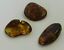 BALTIC AMBER PENDANT SMALL BROWN, PRICE IS FOR 3 ITEMS  6.99 gm ALLUREGEM S1876
