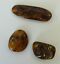 BALTIC AMBER PENDANT SMALL BROWN, PRICE IS FOR 3 ITEMS  7.52 gm ALLUREGEM S1868