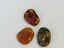 BALTIC AMBER PENDANT SMALL BROWN, PRICE IS FOR 3 ITEMS  6.91 gm ALLUREGEM S1873