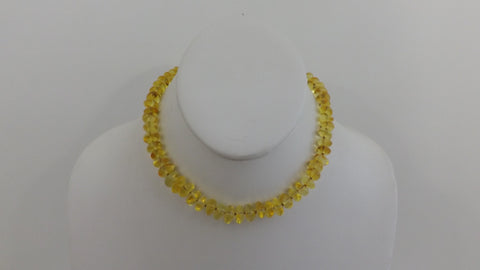 GENUINE CHILD SIZE BALTIC AMBER NECKLACE BEADS,  HONEY 14 gm 14 " ALLUREGEM S1254