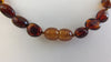 GENUINE BALTIC AMBER NECKLACE HONEY, POLISHED 14 gm 21" ALLUREGEM S1699