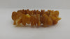 NARURAL BALTIC AMBER BEAD BRACELET, RAW, HONEY CHIPS  12-18 mm 27 gm 7" ALLUREGEM S1742