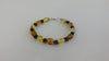 Genuine Baltic Amber Bracelet, 925 Sterling Silver, Multi-color 7.8  gm 7.5 " ALLUREGEM  S1246