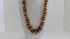 GENUINE BALTIC AMBER NECKLACE POLISHED MULTI-COLOR CHIPS 83  gm 27"  ALLUREGEM S1757