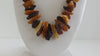 GENUINE BALTIC AMBER NECKLACE MULTI-COLORED POLISHED CHIPS  79  gm 29"  ALLUREGEM S1749