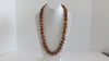 NATURAL RAW BALTIC AMBER NECKLACE CHIPS, HONEY 82 gm 12-24 mm 29 " ALLUREGEM S1458