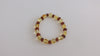 GENUINE BALTIC AMBER BEADS STRETCH BRACELET MULTI-COLORED   9.4 gm  9 "  ALLUREGEM S1765