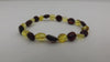 GENUINE BALTIC AMBER BRACELET X- SMALL 2.5 gm  MULTI-COLOR 6 " ALLUREGEM S1323