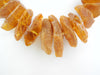 GENUINE BALTIC AMBER NECKLACE HONEY RAW CHIPS  50  gm 22"  ALLUREGEM S1735